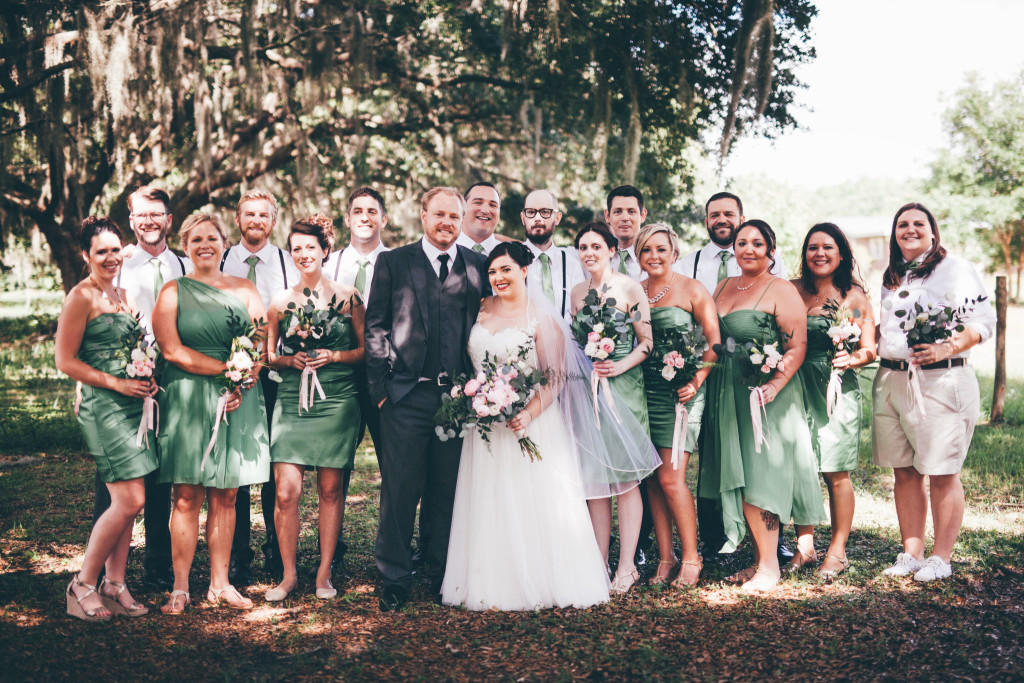 Central Florida Wedding Photographer Creative Portrait Birdsong Barn Venue